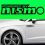 2x Powered By Nismo Body Part Decal