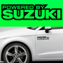 2x Powered By Suzuki Body Part Decal