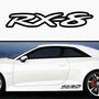 2x Mazda RX8 V2 Side Skirt Vinyl Decal