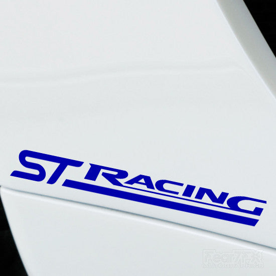 2x ST Racing Performance Tuning Vinyl Decal