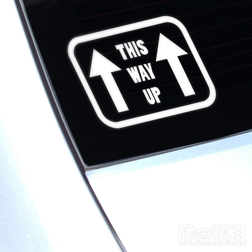 This Way Up V2 Drift JDM Car Vinyl Decal Sticker