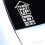 This Way Up Funny Decal Sticker V2