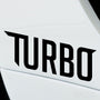 2x Turbo Performance Tuning Vinyl Decal