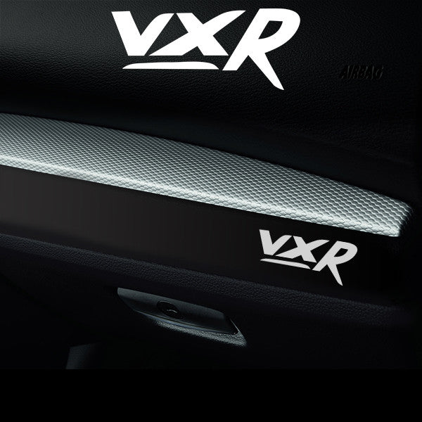 2x VXR Dashboard Vinyl Transfer Decal