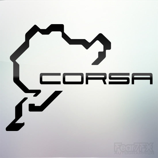1x Corsa Nurburgring Vinyl Transfer Decal