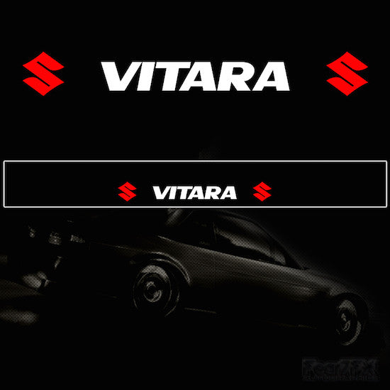 Vitara Vinyl Windscreen SunStrip Any 3 Colours