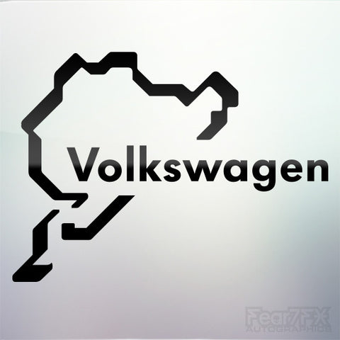 1x Volkswagen Nurburgring Vinyl Transfer Decal