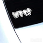 WTF? What The Fuck? Funny JDM Car Vinyl Decal Sticker